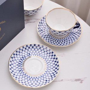 ถ้วยชาเซรามิกอิมพีเรียลสุดหรูขอบทอง - Product Image 5