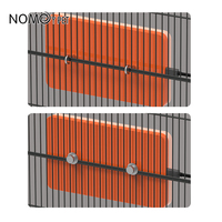 Panneau chauffant pour oiseaux 5V USB à chauffage rapide en 30 secondes, coque ABS ignifuge V0, chauffage pour perroquets avec cordon anti-morsure pour cage à perroquets