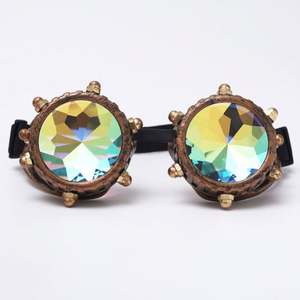 Gafas Steampunk Caleidoscopio de Moda, Unisex, Vintage, para Cosplay, Coloridas, Punk, con Logotipo Personalizado, Venta al Por Mayor - Product Image 5