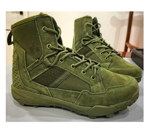 TSB4 Customized breathable Olive Green OD Drab Middle Cut Training Sports Sneakers Men Camping Shoes - Product Image 2