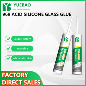 Hiệu Suất Cao Trong Suốt Sealant Axit Silicone Keo Thủy Tinh Cho Xây Dựng Nhà Máy Trực Tiếp Bán Cho Cửa Sổ Kính Liên Kết - Product Image 3