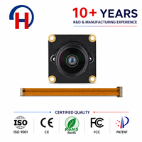 Module de caméra Raspberry Pi IMX378-190 12,3MP Fisheye couleur à obturateur roulant et mise au point fixe