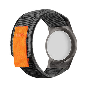 Dernière bande de bracelet de poignet anti-perte bande de nylon pour bracelet AirTag bracelet de <span class=keywords><strong>montre</strong></span> pour support <span class=keywords><strong>Apple</strong></span> AirTag - Product Image 3