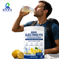 Poudre d'électrolytes au citron pour service OEM – Poudre de boisson instantanée pour l'approvisionnement en nutriments quotidiens et le maintien d'un état corporel équilibré