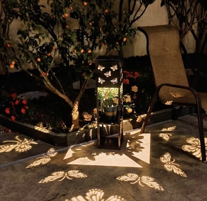 Lampe décorative LED <span class=keywords><strong>solaire</strong></span> d'extérieur étanche IP44, motif papillon libellule coloré, pour jardin et ambiance lumineuse au <span class=keywords><strong>sol</strong></span> - Product Image 6