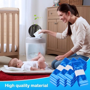 Yüksek kalite diğer bebek ürün tommee tippee Compostable nappy <span class=keywords><strong>bin</strong></span> dolum çanta genie bebek bezi çantaları bezi kova yedekler - Product Image 2