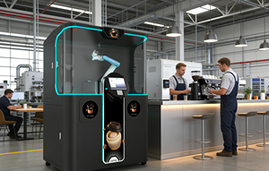 เครื่องชงกาแฟบาริสต้ารุ่นใหม่พร้อมระบบจัดเก็บส่วนผสมจำนว<span class=keywords><strong>นม</strong></span>าก ใช้พลังงาน AI สำหรับการพิมพ์เครื่องดื่ม รองรับ SDK เชื่อมต่อคลาวด์ ทำความสะอาดอัตโนมัติ และมีระบบผสม<span class=keywords><strong>นม</strong></span>ในตัว - Product Image 4