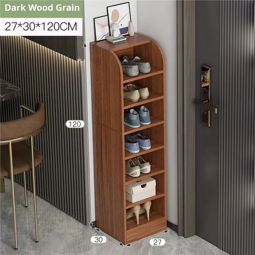 W27, grano de madera oscuro