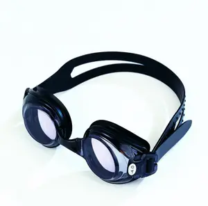 High quality prescription lens both plus and minus powers optical swimming goggles