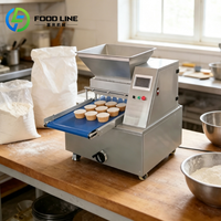 Machine Commerciale Automatique Électrique Mini pour la Préparation de Biscuits, Pâtisseries, Crèmes, Cupcakes, Glaçages et le Remplissage de Pâte à Gâteau
