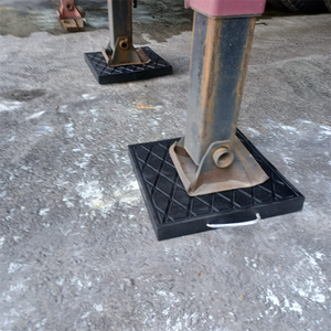 Durable UHMWPE Plastic Outrigger Pads, Waterproof Non-Conductive Custom Size for Equipment <b>Stabilization</b> - Product Image 5