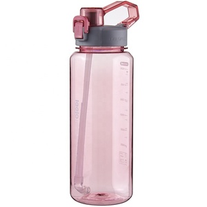 Botella de agua deportiva Ecozen Tritan de 2 litros, botella de plástico de 64oz, con marca de tiempo, 2 litros - Product Image 2