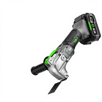 Outil oscillant multifonction sans fil Ex188 21V Lithium Brushless à couple élevé, batterie grande capacité pour la découpe, le ponçage et le meulage à domicile
