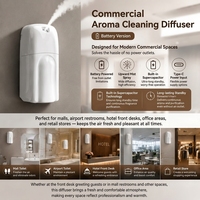Diffuseur d'arômes électrique sans eau 200 ml, tendance 2026, en plastique, à batterie, contrôlé par application intelligente, mural, purificateur d'air
