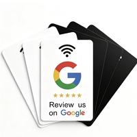 Offre Spéciale Carte de Visite Blanche en PVC RUISIDA Modèle NC2103 Puce NFC213/NTAG215 Imprimable Double Face Surface Mate 13.56MHz Étanche EXW