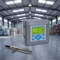 Analizador de pH en Línea TIMEPOWER TP1100, Rango de pH 0.0-14.0, TDS 0-1000 G/L, Sistema de Monitoreo de Calidad del Agua Industrial