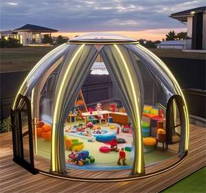 <span class=keywords><strong>Tente</strong></span> à bulles dôme extérieur pour 8 personnes, Igloo transparent étanche, camping de luxe, hôtel, hôtel, événement, fête, chambre étoilée - Product Image 2
