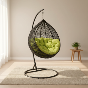 <span class=keywords><strong>Silla</strong></span> <span class=keywords><strong>Colgante</strong></span> de Jardín de Mimbre Sintético, <span class=keywords><strong>Silla</strong></span> <span class=keywords><strong>Colgante</strong></span> para Patio - Product Image 5