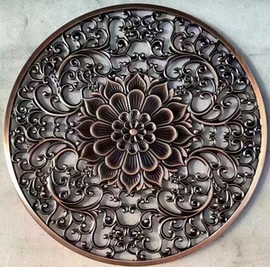 Custom Thick <b>Plate</b> Embossed Copper Aluminum Panel Curtain <b>Wall</b> <b>Decorative</b> Metal Cladding <b>For</b> Building Facade - Product Image 3
