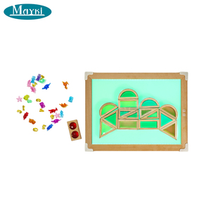 Painel de Luz LED Sensorial para Atividades e Aprendizagem de Cores, Brinquedo Sensorial para Terapia de Autismo, Painel de Luz Visual e Mesa Tátil - Product Image 6