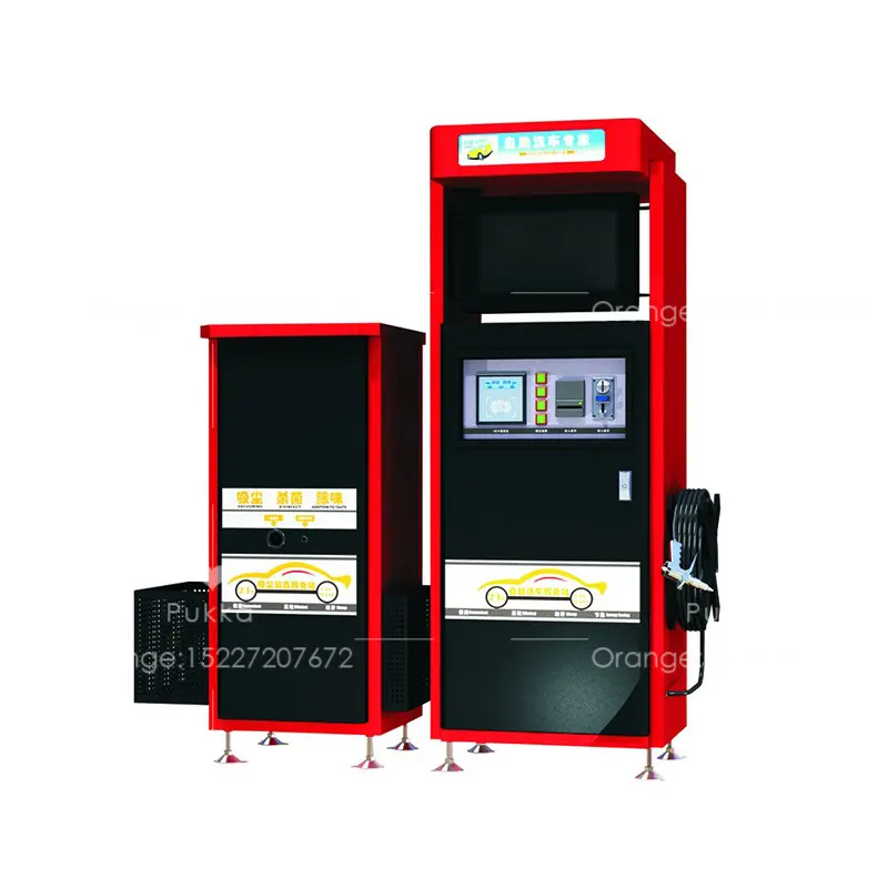 24 Uur Self Service 3KW 8MPA Coin/Card Operated Auto Wassen Self Service Machine/Self-Service Auto wassen