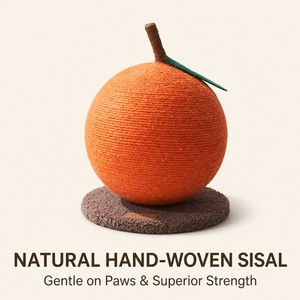 <span class=keywords><strong>Chat</strong></span> orange jouant avec un jouet à mâcher anti-étouffement en caoutchouc durable - Product Image 5
