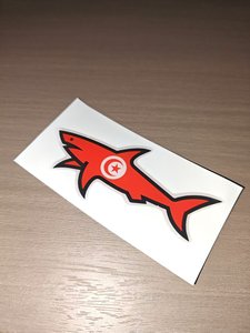 NUEVO 2026, Adhesivos de PVC con Diseño de Tiburón Estilo Italiano, Adhesivo Decorativo con Diseño de Tiburón Marino para Regalos Promocionales - Product Image 4