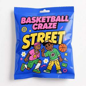 3.5g Personalized Blank clear Child Resistant Custom Printed Packaging Mylar Bags Snack Food Sealer 1lb Die Cut Plastic Bag - Product Image 6