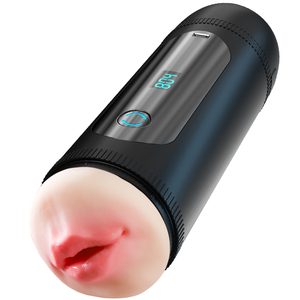 เครื่องช่วยสำเร็จความใคร่ Jiba PRO แบบอัตโนมัติเต็มรูปแบบ วัสดุ TPE ชาร์จด้วย USB กันน้ำระดับ IPX7 เป็นมิตรต่อสิ่งแวดล้อม รูปทรงเครื่องบิน - Product Image 6
