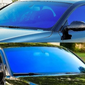 Nkoda 1.52*30m/cuộn 75% vlt Chất lượng cao PET Bảo vệ sự riêng tư chống chói trang trí đầy màu sắc pha màu cửa sổ phim Tắc Kè Hoa - Product Image 2