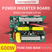 Onduleur de puissance à onde sinusoïdale Pure dc 12v ac 220v diagramme de circuit 600w mini onduleur de puissance automatique 12v à 110