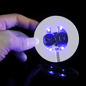 Luminous <strong>Bottle</strong> Glorifiers Led <strong>Lights</strong> Base <strong>for</strong> Drinks Mini <strong>Lights</strong> <strong>Bottles</strong> Glow in Dark Drink <strong>Light</strong> up Coasters - Product Image 3