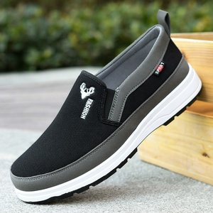 BAEWOON B75 Chaussures décontractées <span class=keywords><strong>en</strong></span> tissu pour hommes style vieux Pékin, résistantes à l'usure pour chantiers, polyvalentes, antidérapantes pour le travail et les loisirs - Product Image 2