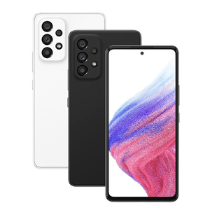 สำหรับ <span class=keywords><strong>Samsung</strong></span> <span class=keywords><strong>A53</strong></span> 5G สมาร์ทโฟนปลดล็อค 6GB <span class=keywords><strong>128GB</strong></span> หน้าจอขนาดใหญ่ แบตเตอรี่ใช้งานได้นาน ประสิทธิภาพสูง ระบบปฏิบัติการ Android - Product Image 1