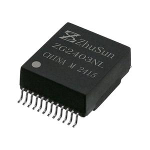 Modules d'isolation réseau AHSC-4400I SMD 10/100 Base-T DC/DC, transformateur Ethernet mini 16 broches avec PoE - Product Image 4
