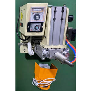 Nouvelle machine à perforer semi-automatique pneumatique à engrenages pour textiles et vêtements, avec emballage en film et en bois, à économie d'énergie - Product Image 3