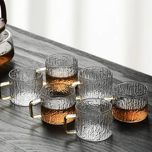 Ly cốc có quai cầm, thiết kế mới, dùng cho gia đình, tiệc tùng, đám cưới, văn phòng, trà sữa, cà phê, nước ép, nước lạnh - Product Image 2