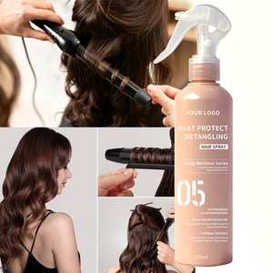 <span class=keywords><strong>Spray</strong></span> protecteur thermique hydratant et démêlant OEM pour <span class=keywords><strong>cheveux</strong></span>, conditionneur sans rinçage, booste la brillance - Product Image 1