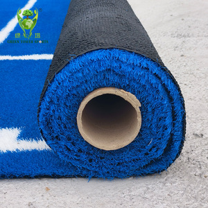 Gazon synthétique professionnel de 16 mm pour salle de sport avec numéros et logo de luge, ignifuge, pour piste d'agilité - Product Image 4