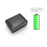 Pelacak GPS portabel 2G, pelacak Gps mobil dengan waktu lama magnetik siaga Mini Gps 1200mAh