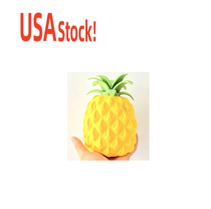 USA Stock jumbo TPR Fruit Pineapple Squishy Stress <b>Balls</b> Beads Filling Slow Return Hand Exercise <b>Squeeze</b> Stress Relieve - Product Image 2