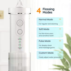 Para <span class=keywords><strong>Mornwell</strong></span> 180ml portátil Dental Water Flosser Mini telescópico de viaje inalámbrico eléctrico para <span class=keywords><strong>irrigador</strong></span> <span class=keywords><strong>bucal</strong></span> - Product Image 2