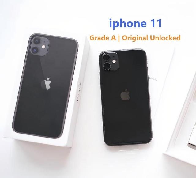 Verified Used iPhone 11 Wholesale Supplier No Fault Full Inspection Original Second Hand Mobile Phone Multiple Storage