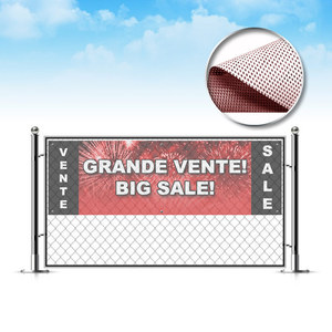 <strong>Large</strong> <strong>Format</strong> <strong>Custom</strong> Cheap Outdoor Advertising Signs Fence Wrap Mesh Building Construction <strong>Banner</strong> - Product Image 4