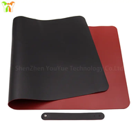 Tapis de bureau imperméable pour ordinateur, tapis de bureau en cuir pour clavier et souris, protection de bureau pour le bureau et la maison