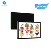 RK3566 Tableta Android con Pantalla Táctil Capacitiva de 15.6 Pulgadas, Montada en Pared, Industrial, PoE RJ45, Bisel Estrecho, Reproductor de Publicidad