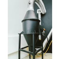 Nouveau Système de Traitement du Fumée de Café SUNROASTER de Haute Qualité, Certifié ISO 9001, au Gaz GPL (85-90% Pur) du Vietnam, 135kg, Électrique