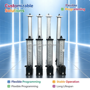 Actionneur linéaire électrique, corps en aluminium, cylindre à piston, course personnalisable, certifié CE - Product Image 6