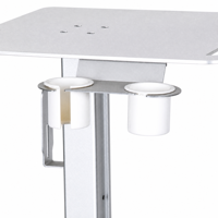 Densitomètre osseux à ultrasons sur chariot, plateforme de dépistage de l'ostéoporose avec porte-gobelet réglable, pour hôpitaux et cliniques, vente en gros, OEM