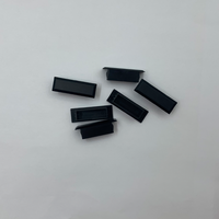 Bouchon anti-poussière noir SC 5G compatible à enfoncer 27x9mm pour panneau de distribution de fibre optique et étanchéité d'entrée de câble
